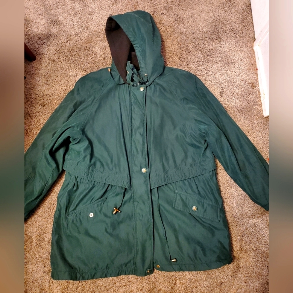 Large green out book jacket